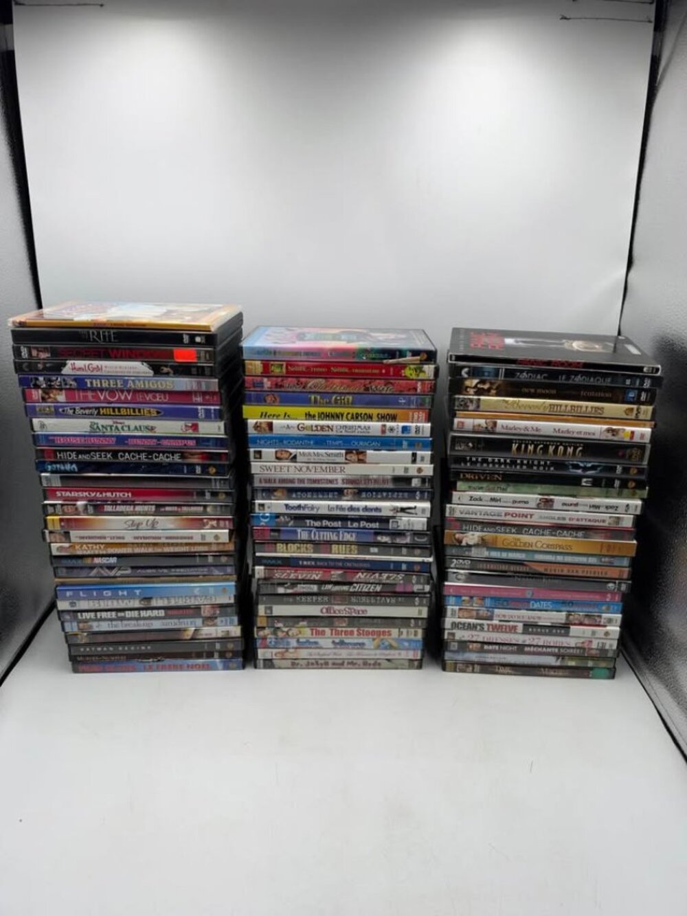 Lot of 82 DVD Movies - CLEAN DISCS!